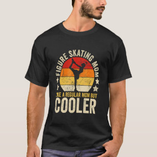 姿スケートで滑るママ通常のママのようにクールM Tシャツ