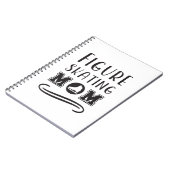 姿スケートで滑るママ2 ノートブック (左側)