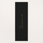 姿スケートで滑る名前をカスタムするヨガマット ヨガマット (裏面)