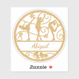 姿スケートで滑る名前をカスタムするヴィニル シール