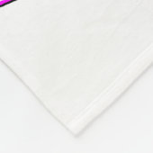 姿スケートで滑る夢 フリースブランケット (角)