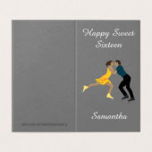 姿スケートで滑る (外部フラット)