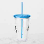 姿スケートで滑る アクリルタンブラー (右)