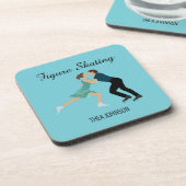 姿スケートで滑る コースター (左側)