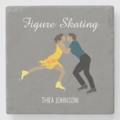 姿スケートで滑る ストーンコースター (正面)