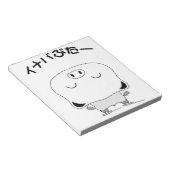 姿スケートで滑る ノートパッド (アングル)