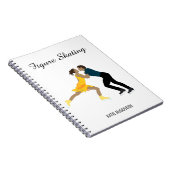 姿スケートで滑る ノートブック (右側)