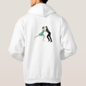 姿スケートで滑る パーカ (裏面)