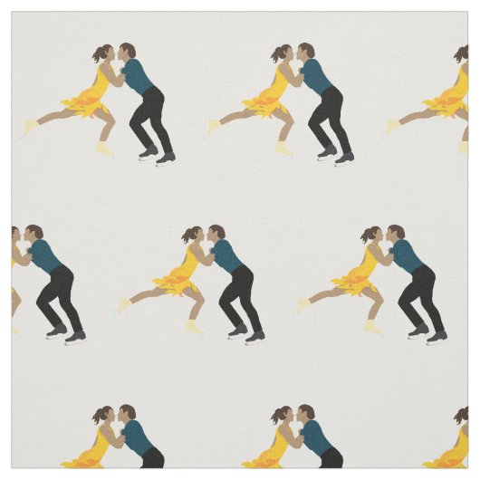 姿スケートで滑る ファブリック (見本)