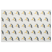 姿スケートで滑る ファブリック (ファットクウォーター)