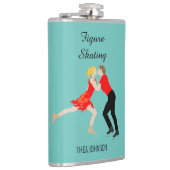 姿スケートで滑る フラスク (右)