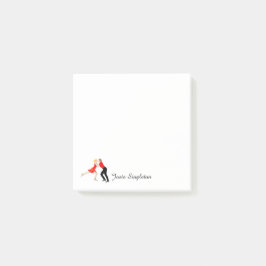 姿スケートで滑る ポストイット