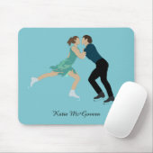 姿スケートで滑る マウスパッド (マウス)