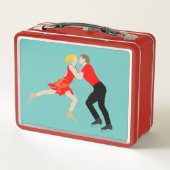 姿スケートで滑る メタルランチボックス (裏面)
