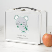 姿スケートで滑る メタルランチボックス (インサイチュ)