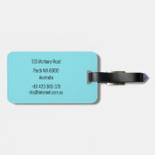 姿スケートで滑る ラゲッジタグ (裏面横)