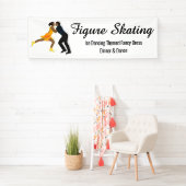 姿スケートで滑る 横断幕 (インサイチュ)