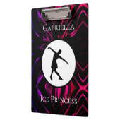 姿スケートで滑る「氷プリンセスパーソナライズされた」 クリップボード (左)