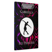 姿スケートで滑る「氷プリンセスパーソナライズされた」 クリップボード (右)