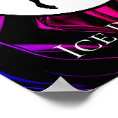 姿スケートで滑る「氷プリンセスパーソナライズされた」 ポスター (角)