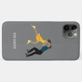 姿スケートで滑る Case-Mate iPhoneケース (裏面(横))