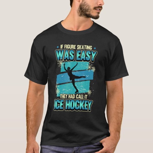姿スケートで滑る Tシャツ (正面)