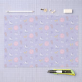 姿スケートアイススケートウィンターパープル 薄葉紙 (クラフト)