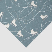 姿スケートスケートで滑るオンジュニパーブルー 薄葉紙 (詳細)