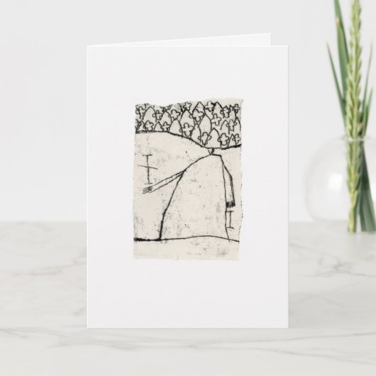 姿付き カード (正面)