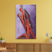 姿勉強 – 彫刻デザイン キャンバスプリント (インサイチュ (リビング))