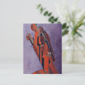 姿勉強 – 彫刻デザイン ポストカード (スタンド正面)