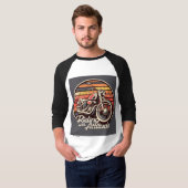 姿勢で乗ること Tシャツ (正面フル)