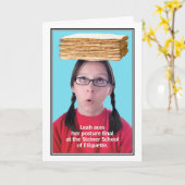 姿勢の最終的なユダヤ人の母バースデー・カード カード (黄色い花)