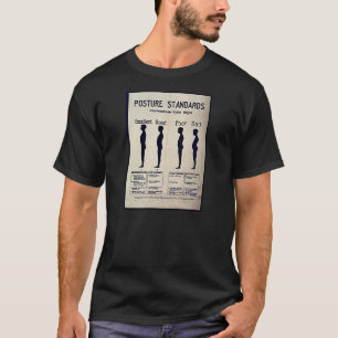 姿勢の標準 Tシャツ