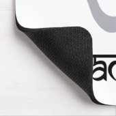 姿勢のBikramのヨガのギフトを引っ張る永続的な弓 マウスパッド (コーナー)