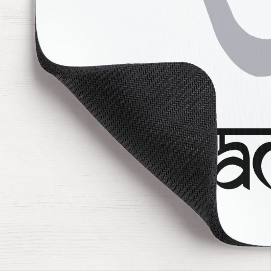 姿勢のBikramのヨガのギフトを引っ張る永続的な弓 マウスパッド (コーナー)