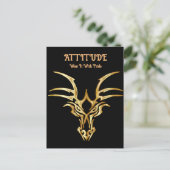 姿勢はがき ポストカード (スタンド正面)