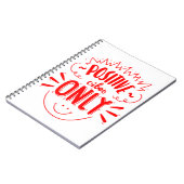 姿勢やる気を起こさせる引用文成功夢ゴール ノートブック (左側)