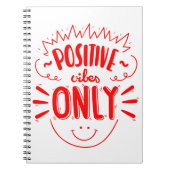 姿勢やる気を起こさせる引用文成功夢ゴール ノートブック (正面)