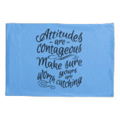 姿勢やる気を起こさせる枕ケース 枕カバー (裏面)