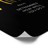 姿勢インスパイア引用文ポスター ポスター (角)