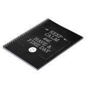 姿勢保穏やかな感動的引用文シャルボード ノートブック (左側)