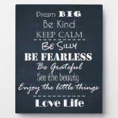 姿勢前向き確認引用文 フォトプラーク (正面)