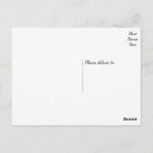 姿勢勇気ライフやる気を起こさせるタイポグラフィ ポストカード (裏面)