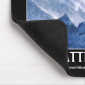 姿勢山脈やる気を起こさせるマウスパッド マウスパッド (コーナー)