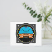 姿勢指示器 ポストカード (スタンド正面)