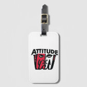 姿勢活性化 ラゲッジタグ (正面縦)