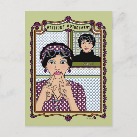 姿勢調整_A_ポストカード ポストカード (正面)