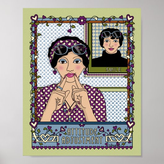 姿勢調整_A_8x10ポスター ポスター (正面)