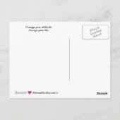 姿勢調整_B_ポストカード ポストカード (裏面)